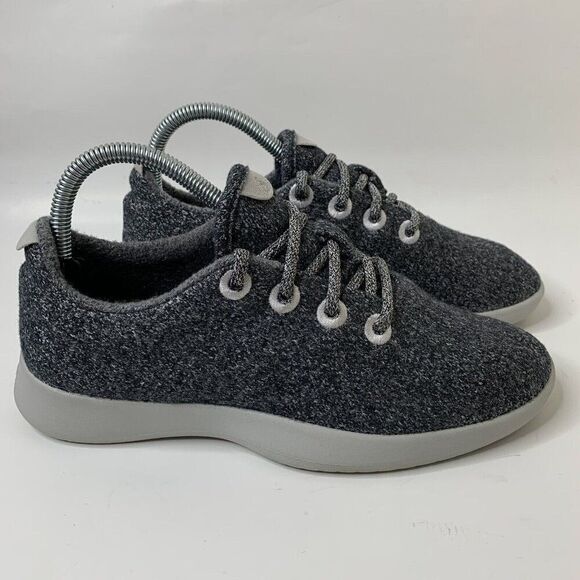 Allbirds Women's 8 WR Wool Runners Walking Running Shoes Gray - Picture 1 of 9